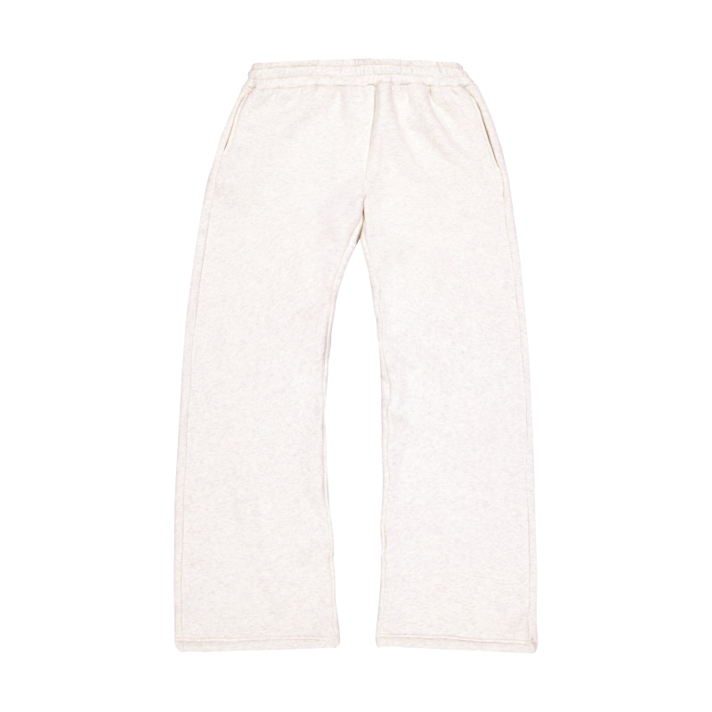 heavyweight straight leg tracks - oatmeal