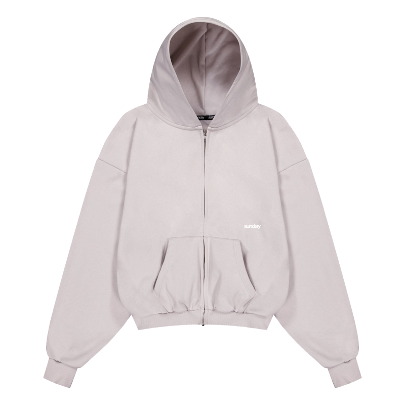 sunday zip up hoodie